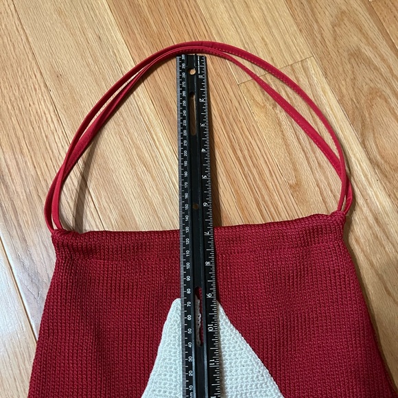 The Sak. Red Sailboat Design Women's Bag - Picture 6 of 7